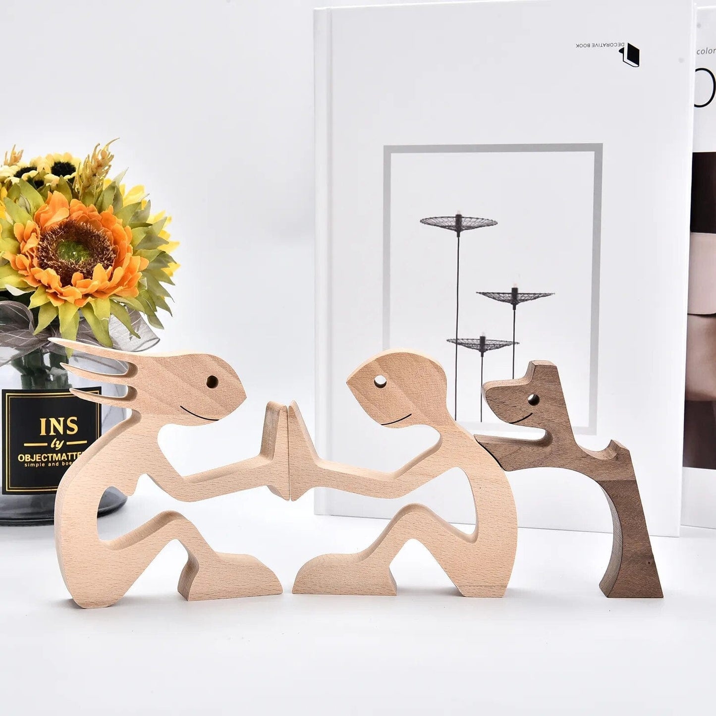 Chien En Bois : Gardien De Bonheur 🐾 - One PETS-TOP