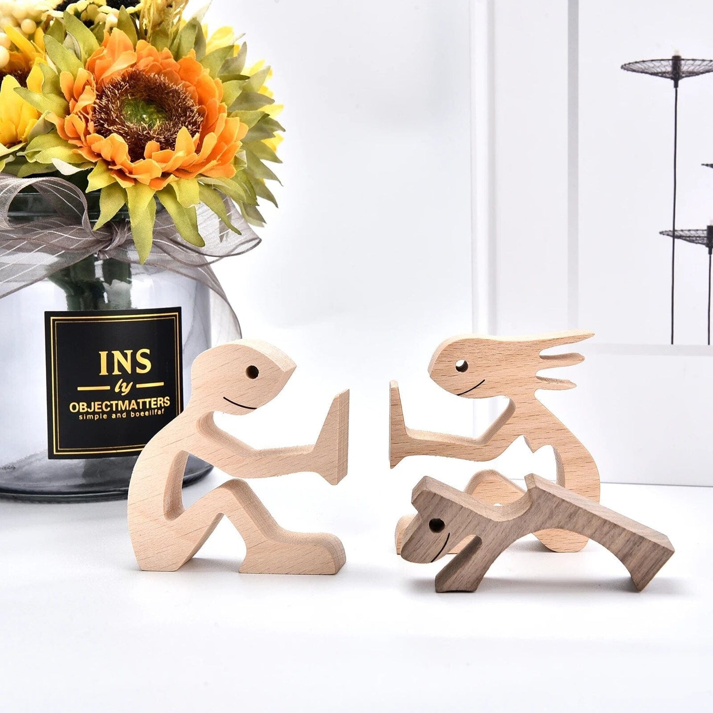 Chien En Bois : Gardien De Bonheur 🐾 - One PETS-TOP