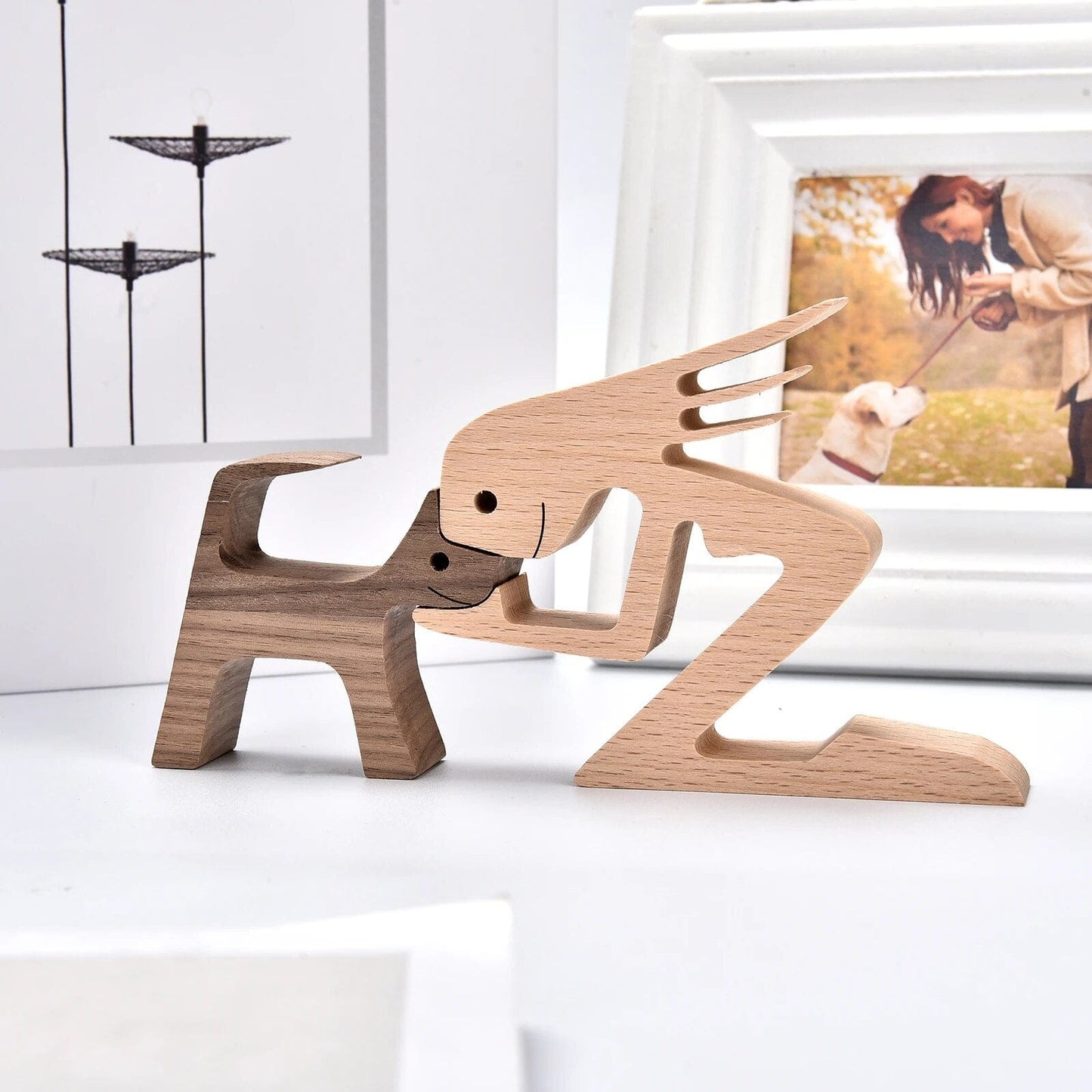Chien En Bois : Gardien De Bonheur 🐾 - One PETS-TOP
