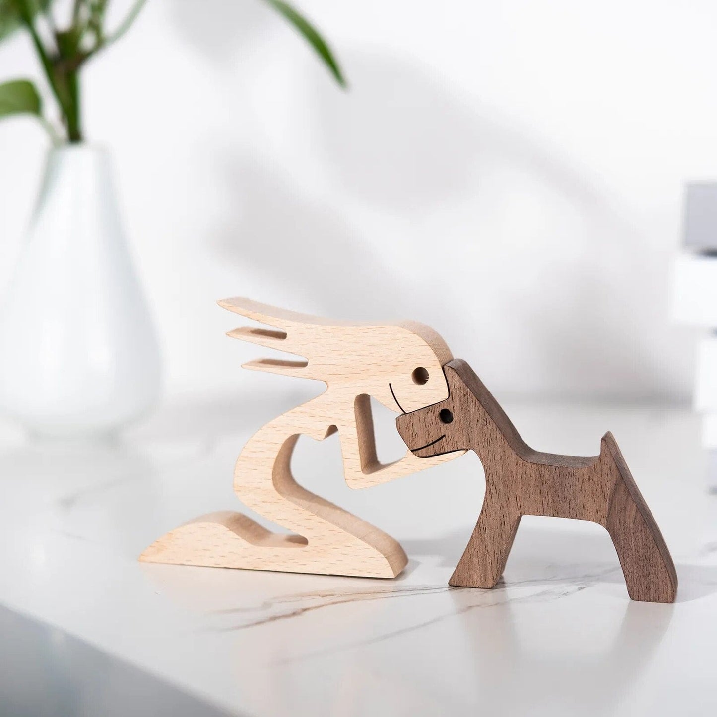 Chien En Bois : Gardien De Bonheur 🐾 - One PETS-TOP