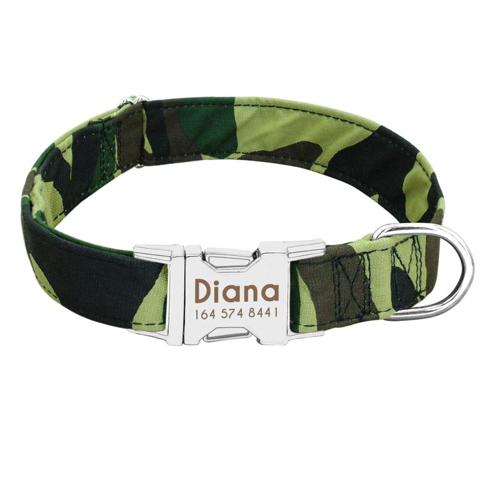 Collier Chien Chat Personnalisable Gravé - One PETS-TOP