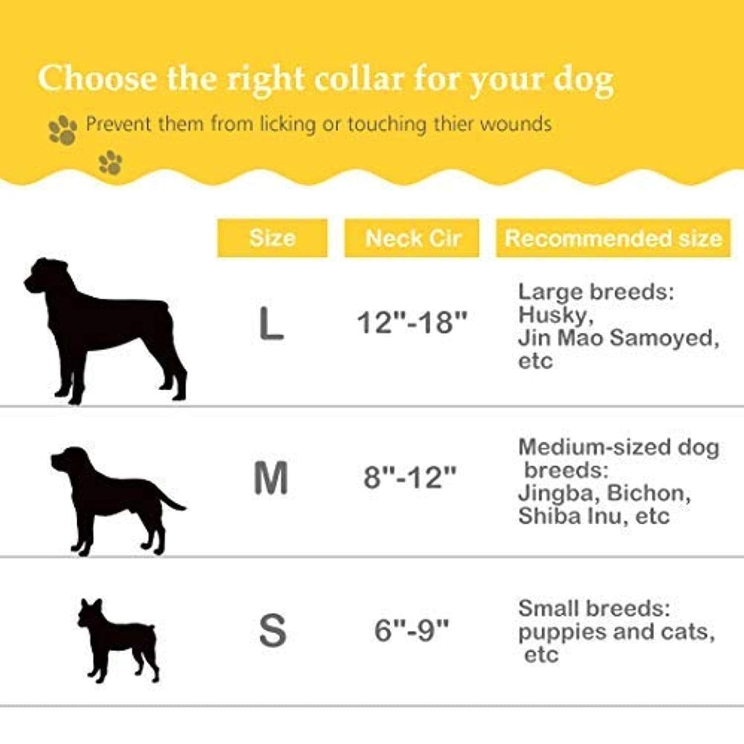 Collier De Protection Gonflable Pour Chiens De Petite Et Moyenne Taille Et Pour Chats, Empêche Les Animaux De Toucher Leurs Points De Suture - One PETS-TOP