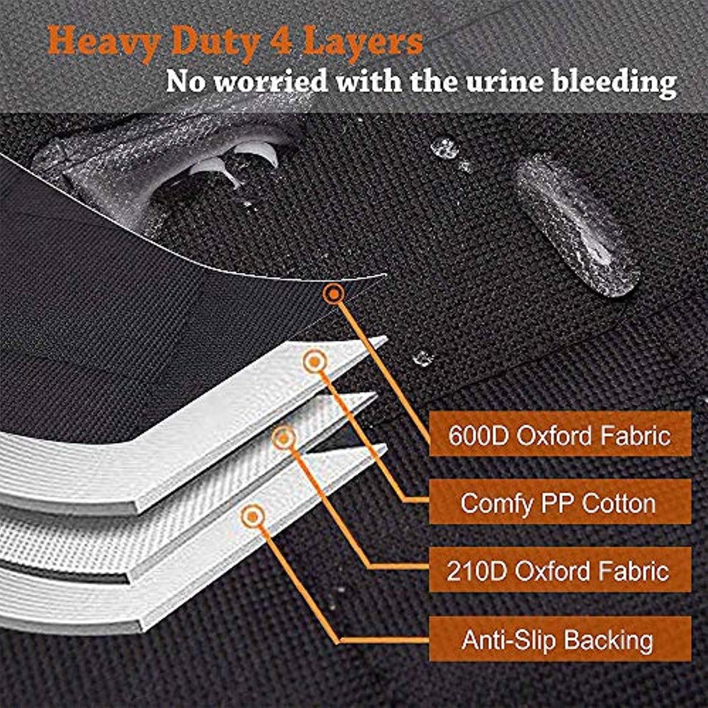 Housse De Siège Avant Pour Chien Voiture Universelle Imperméable Protection Intégrale Siège Couverture Pour Animaux Avec Ancrages De Siège - One PETS-TOP