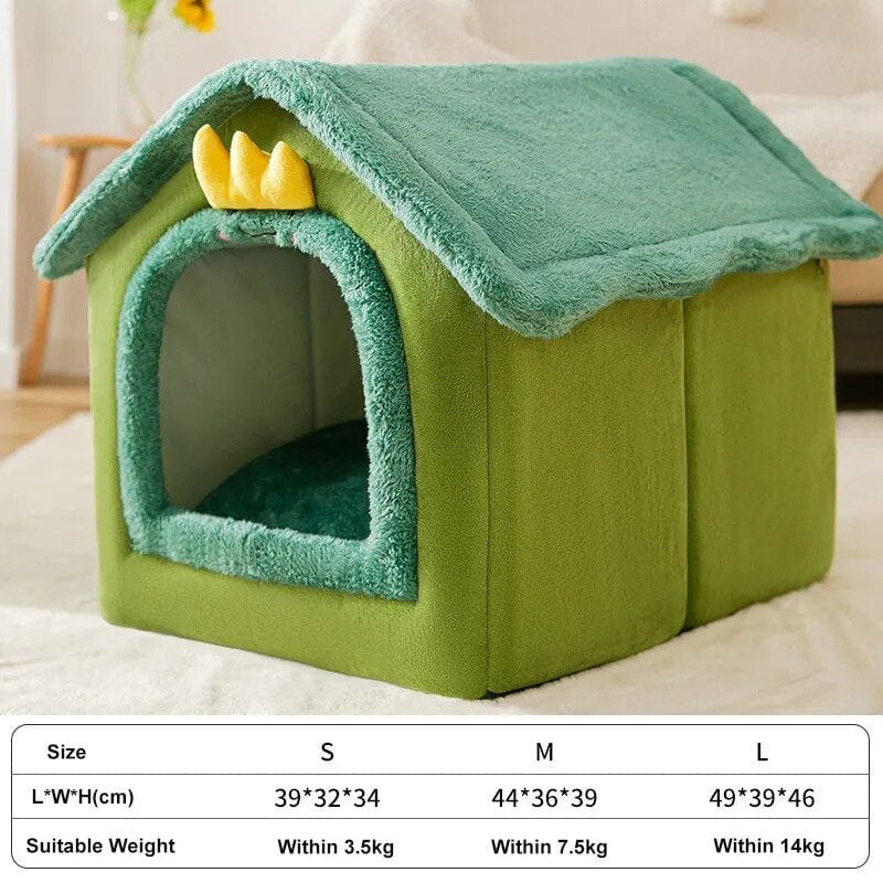 Nid Chaleureux Pliable Pour Animaux De Compagnie 🐶🐱 - One PETS-TOP