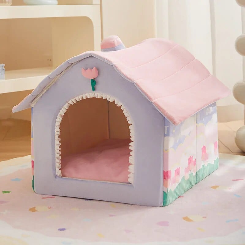 Nid Chaleureux Pliable Pour Animaux De Compagnie 🐶🐱 - One PETS-TOP