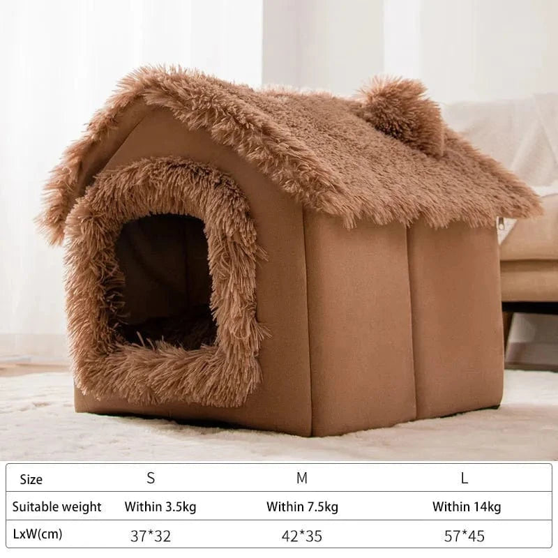Nid Chaleureux Pliable Pour Animaux De Compagnie 🐶🐱 - One PETS-TOP