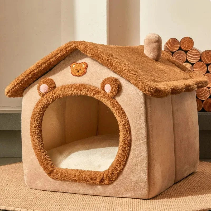 Nid Chaleureux Pliable Pour Animaux De Compagnie 🐶🐱 - One PETS-TOP
