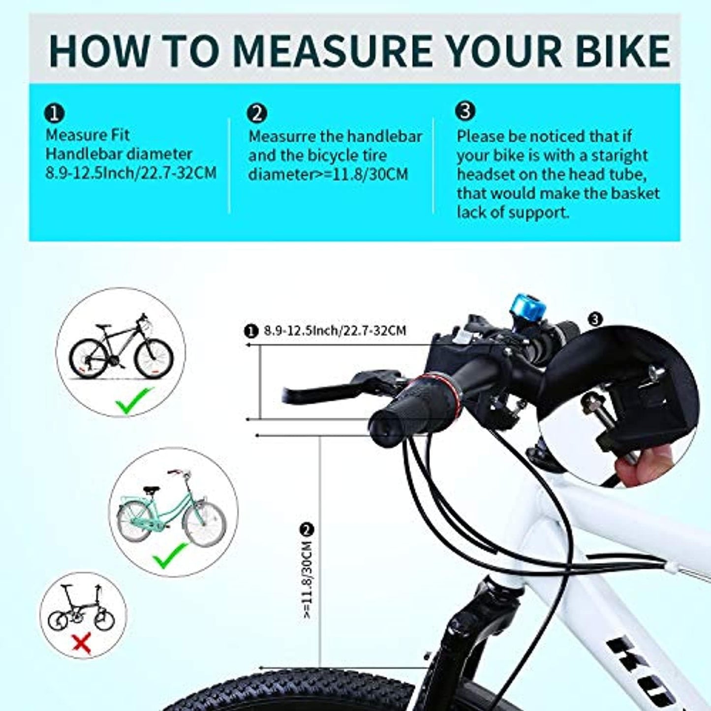 Panier De Vélo Avant Pliant Sacoche De Guidon Sac Animaux De Compagnie Chien Chat Transporteur - One PETS-TOP