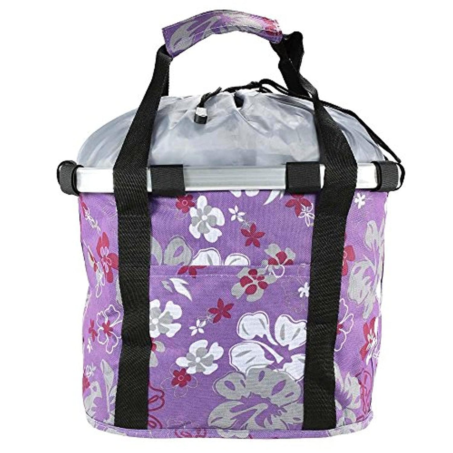 Panier De Vélo Détachables Cycle Avant Toile Panier Transporteur Sac Pet Carrier En Alliage D'Aluminium - One PETS-TOP
