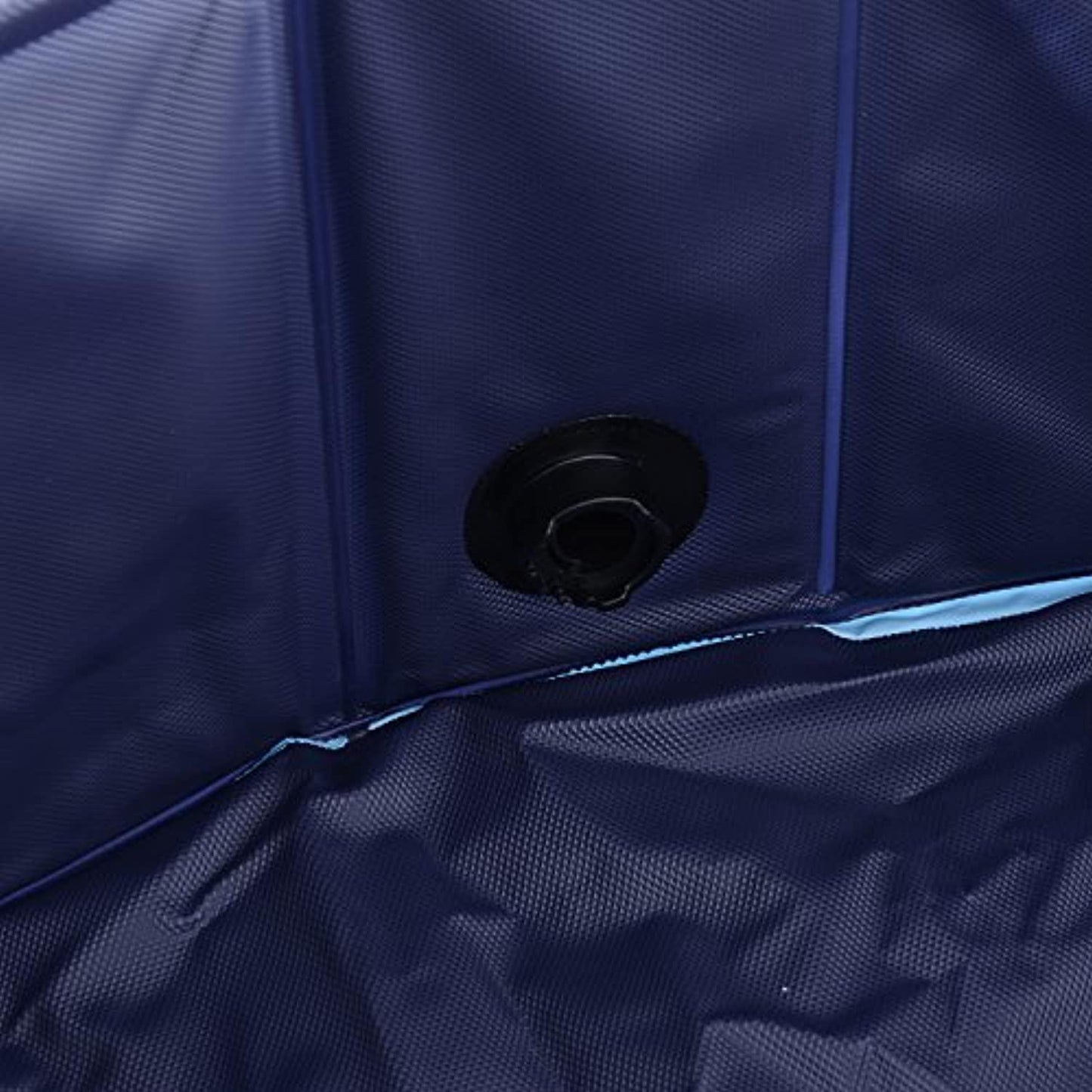 Piscine Pour Chien Bassin Pvc Pliable Anti-Glissant Facile À Nettoyer Diamètre 100 Cm Hauteur 30 Cm Bleu - One PETS-TOP