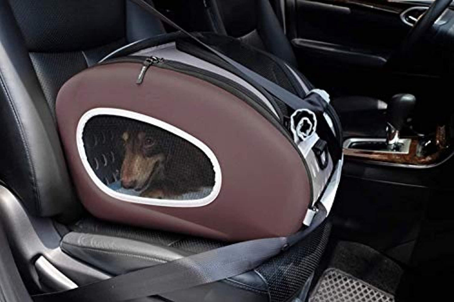 Poussette Pour Animal Domestique Multifonction 5 En 1 Marron - One PETS-TOP