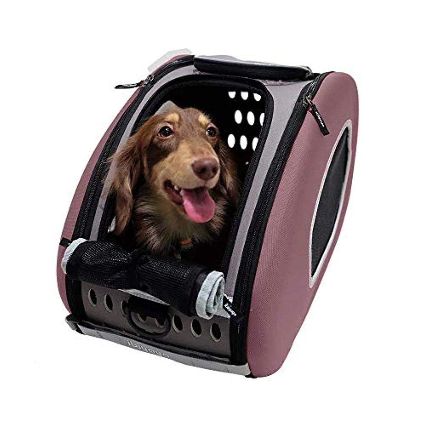 Poussette Pour Animal Domestique Multifonction 5 En 1 Marron - One PETS-TOP