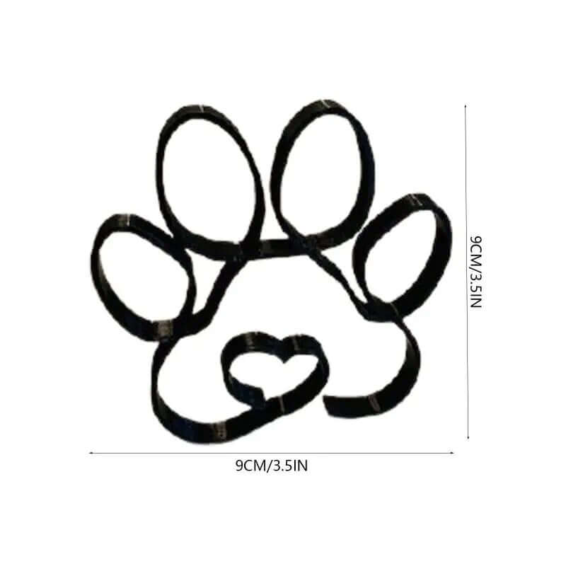 Sculpture De Chien En Métal Minimaliste - One PETS-TOP
