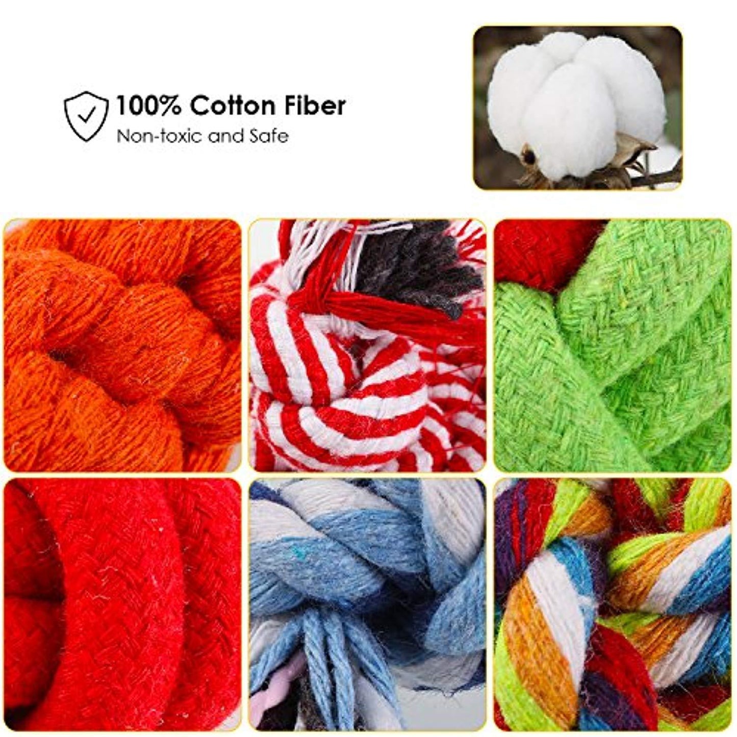 Jouets Pour Animaux De Compagnie De Différentes Tailles Pour Chiens De Petite Et Moyenne Taille (Lot De 10) Rouge - One PETS-TOP