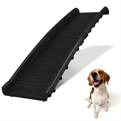 Rampe pliable pour chien – Accès voiture, escaliers & coffre | Jusqu’à 90 kg Noir One PETS-TOP