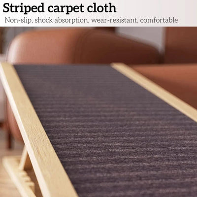 Rampe réglable en bois pour animaux – Escalier antidérapant pliable 70cm / Allemagne One PETS-TOP