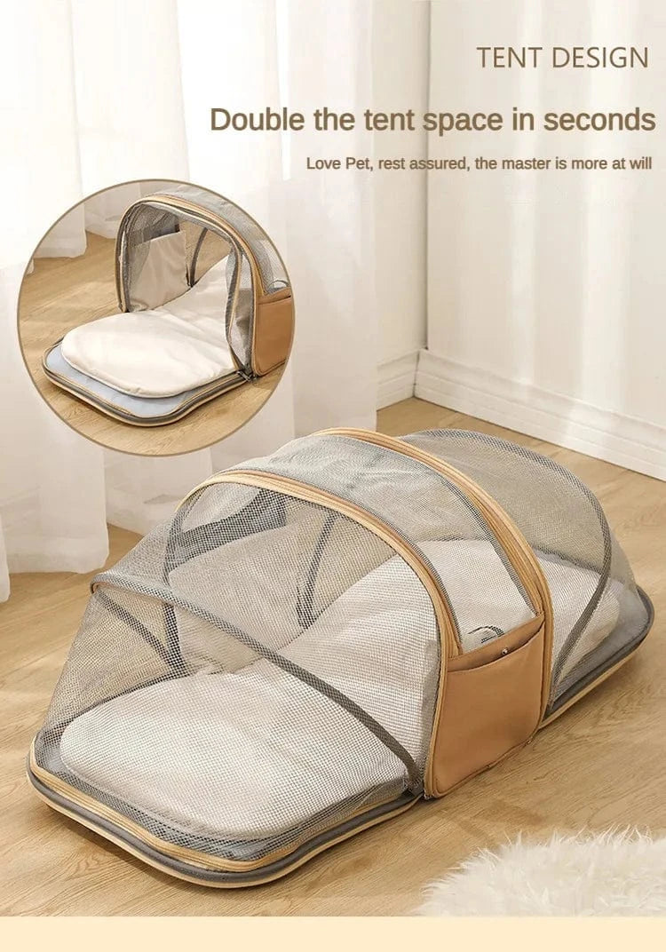 Sac multifonctionnel pour animaux – Sac à dos et bandoulière léger One PETS-TOP