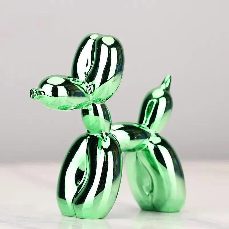 Élégante Sculpture De Chien En Résine Électroplaquée - One PETS-TOP