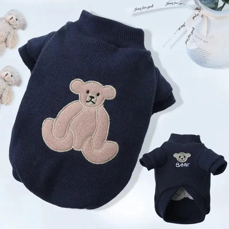 🧸 Sweat à Capuche Ours Cartoon pour Chiens – Confort & Style Craquant 🐶 - One PETS-TOP
