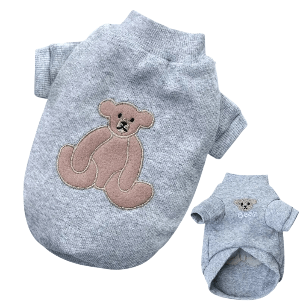 🧸 Sweat à Capuche Ours Cartoon pour Chiens – Confort & Style Craquant 🐶 - One PETS-TOP