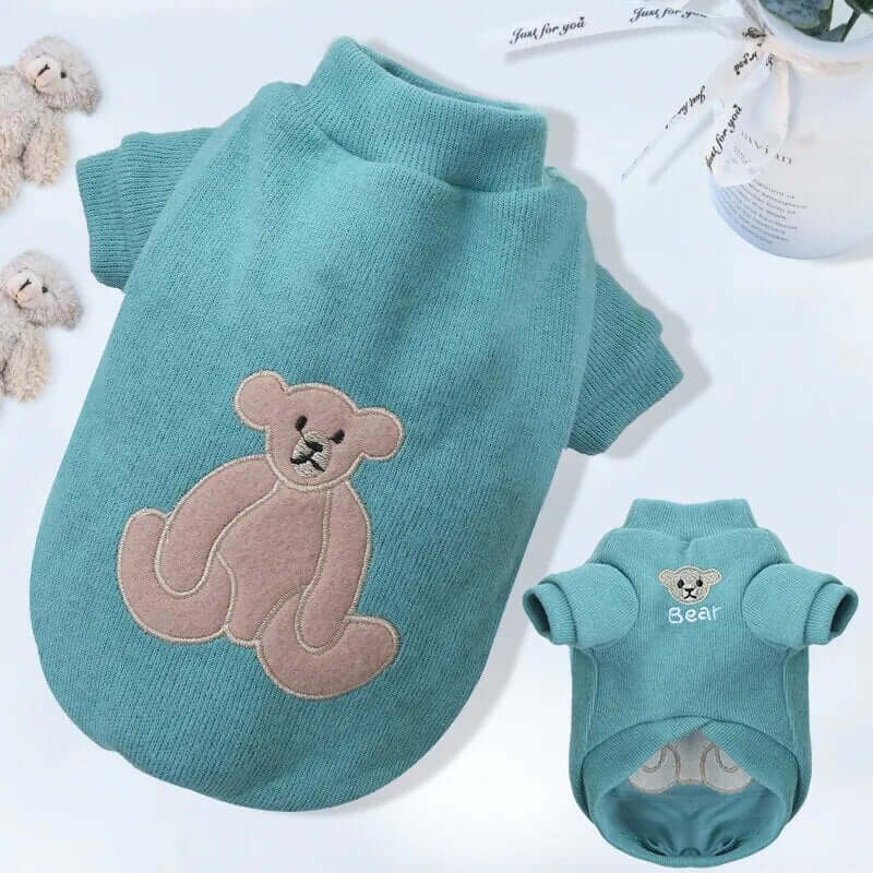 🧸 Sweat à Capuche Ours Cartoon pour Chiens – Confort & Style Craquant 🐶 - One PETS-TOP