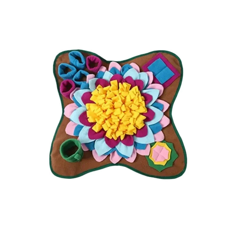 Tapis de reniflage pour chien & chat – Éducatif, anti-stress & durable Marron One PETS-TOP