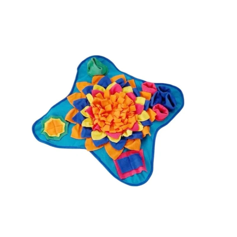 Tapis de reniflage pour chien & chat – Éducatif, anti-stress & durable Bleu One PETS-TOP