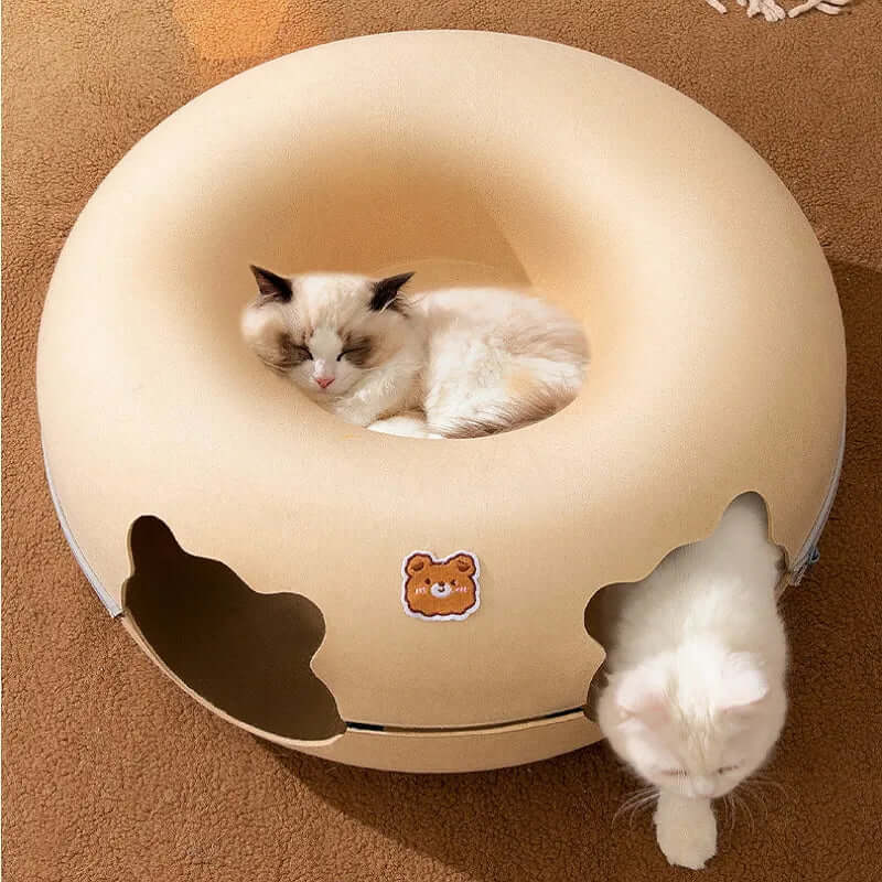 Tunnel De Jeu En Feutre Pour Chat - Catcanal - One PETS-TOP