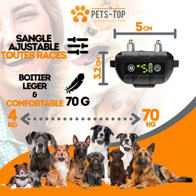 Collier Anti Aboiement Chien Smart - One PETS - TOP