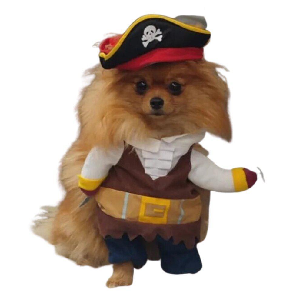 Déguisement Pirate Amusant Pour Chiens Et Chats 🏴☠️🎃🐶🐱 - One PETS - TOP