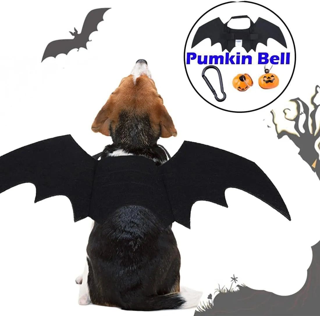 Ailes De Chauve-Souris Canines : Bell-O-Ween 🎃 - One PETS-TOP