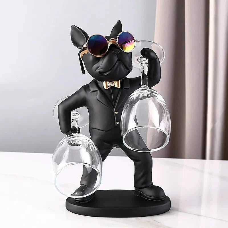 Bulldog Vin: Support Fantaisie Pour Décoration De Table - One PETS-TOP