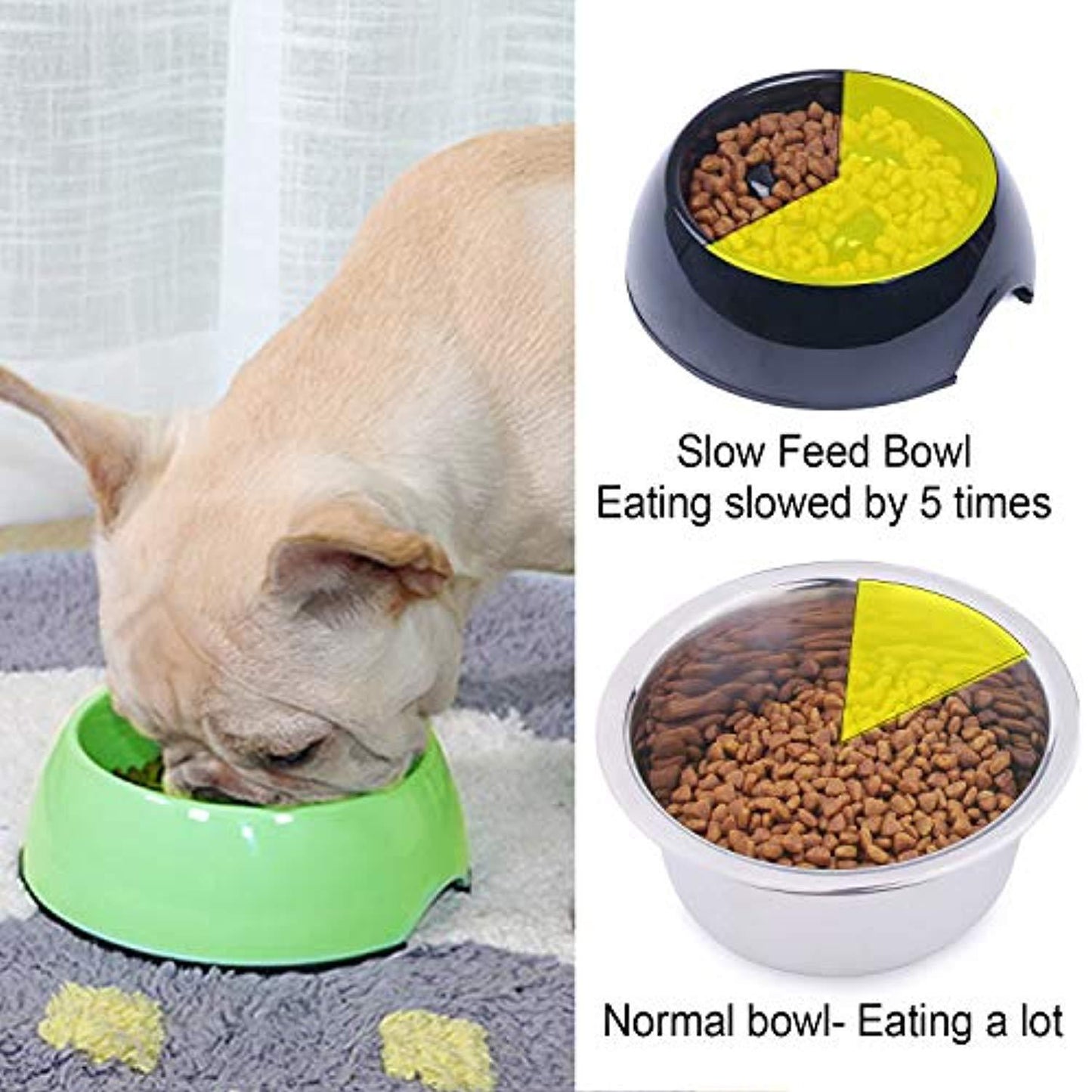 Digestidélice" - La Gamelle Anti-Glouton Pour Vos Compagnons À Quatre Pattes - One PETS-TOP