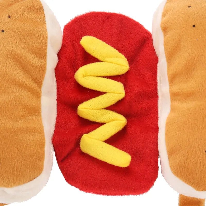 Hot Dog Chic: Costume Canin Hilarant 🌭🐶 - One PETS-TOP