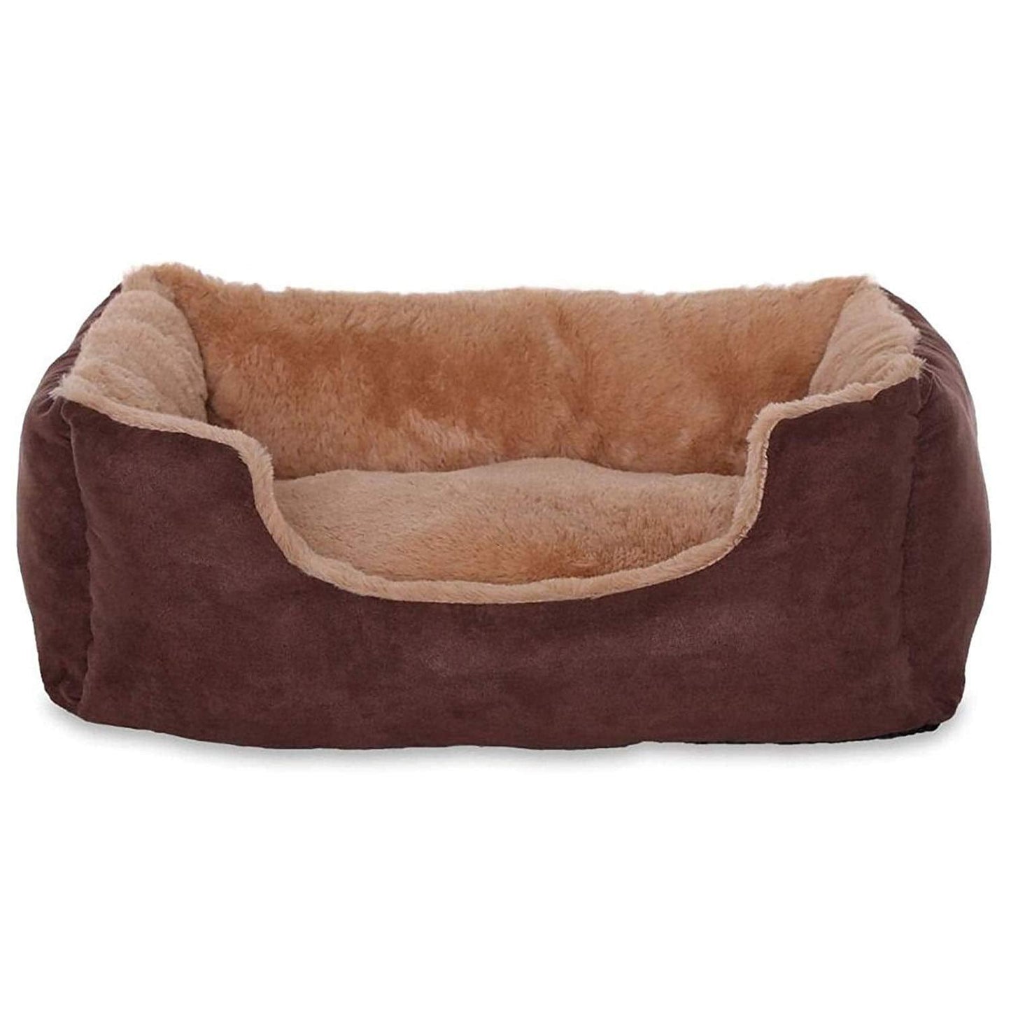 Lit Chien Coussin Chien Panier Chien Avec Coussin Taille S Gris/Noir - One PETS-TOP