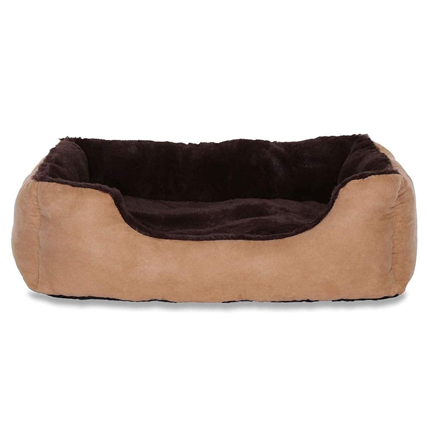 Lit Chien Coussin Chien Panier Chien Avec Coussin Taille S Gris/Noir - One PETS-TOP