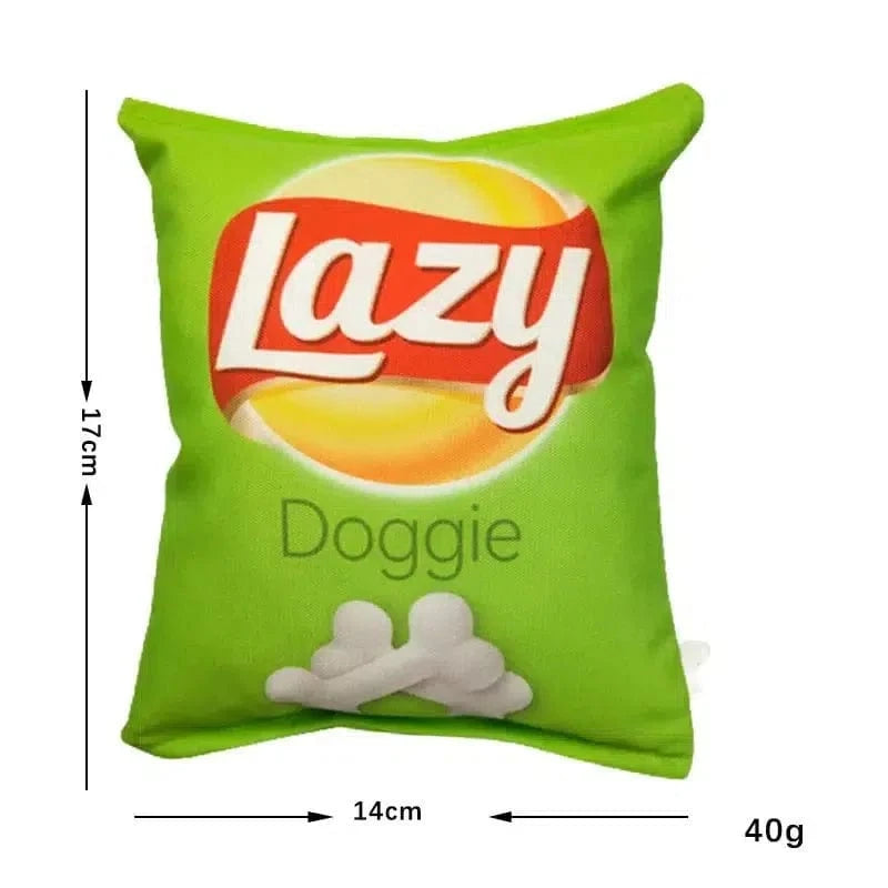 Munchycrunch: Jouet À Mâcher Pour Chien En Polaire - One PETS-TOP