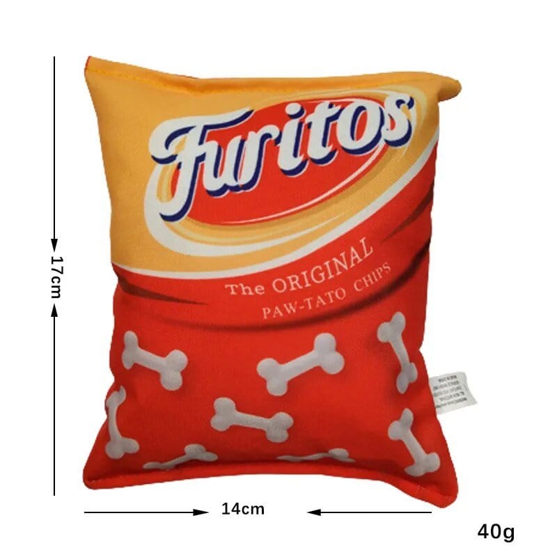 Munchycrunch: Jouet À Mâcher Pour Chien En Polaire - One PETS-TOP