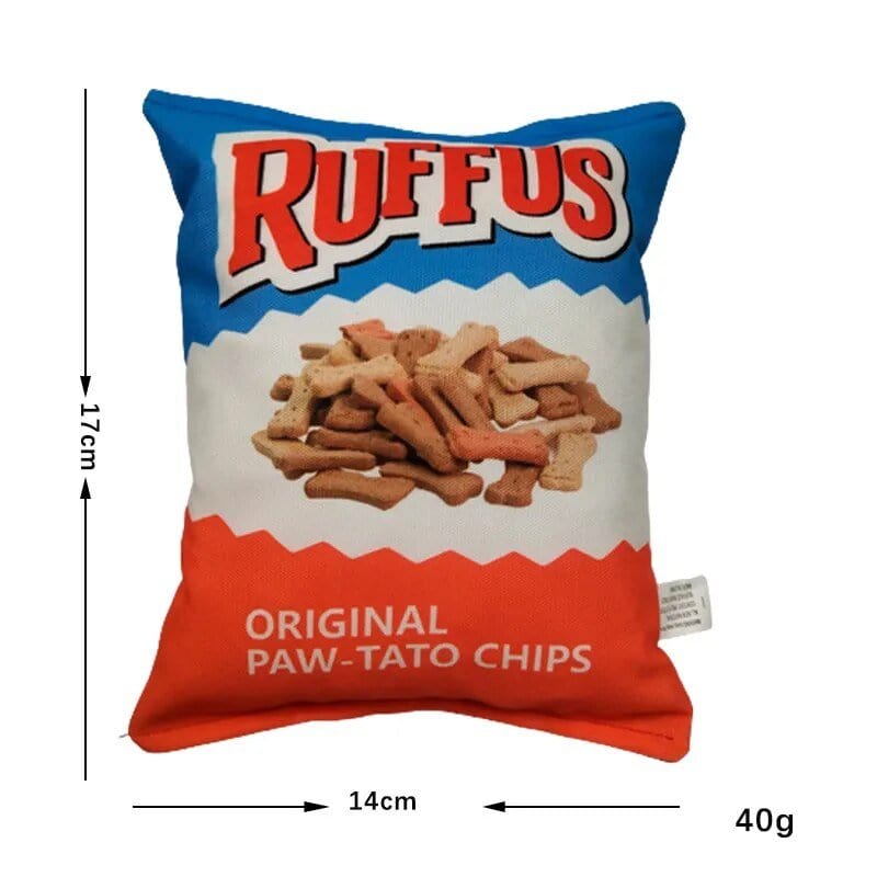 Munchycrunch: Jouet À Mâcher Pour Chien En Polaire - One PETS-TOP