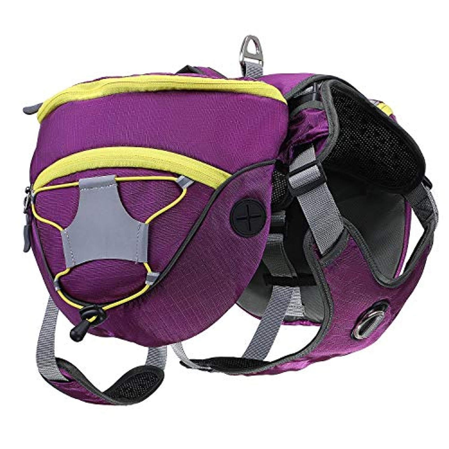 Sac À Dos De Transport Sacoche De Randonnée Pour Chien Réglable Imperméable Respirant Avec Pochettes Amovibles Harnais Gilet Sac De Selle À Voyage Marche Formation Camping Entraînement - One PETS-TOP
