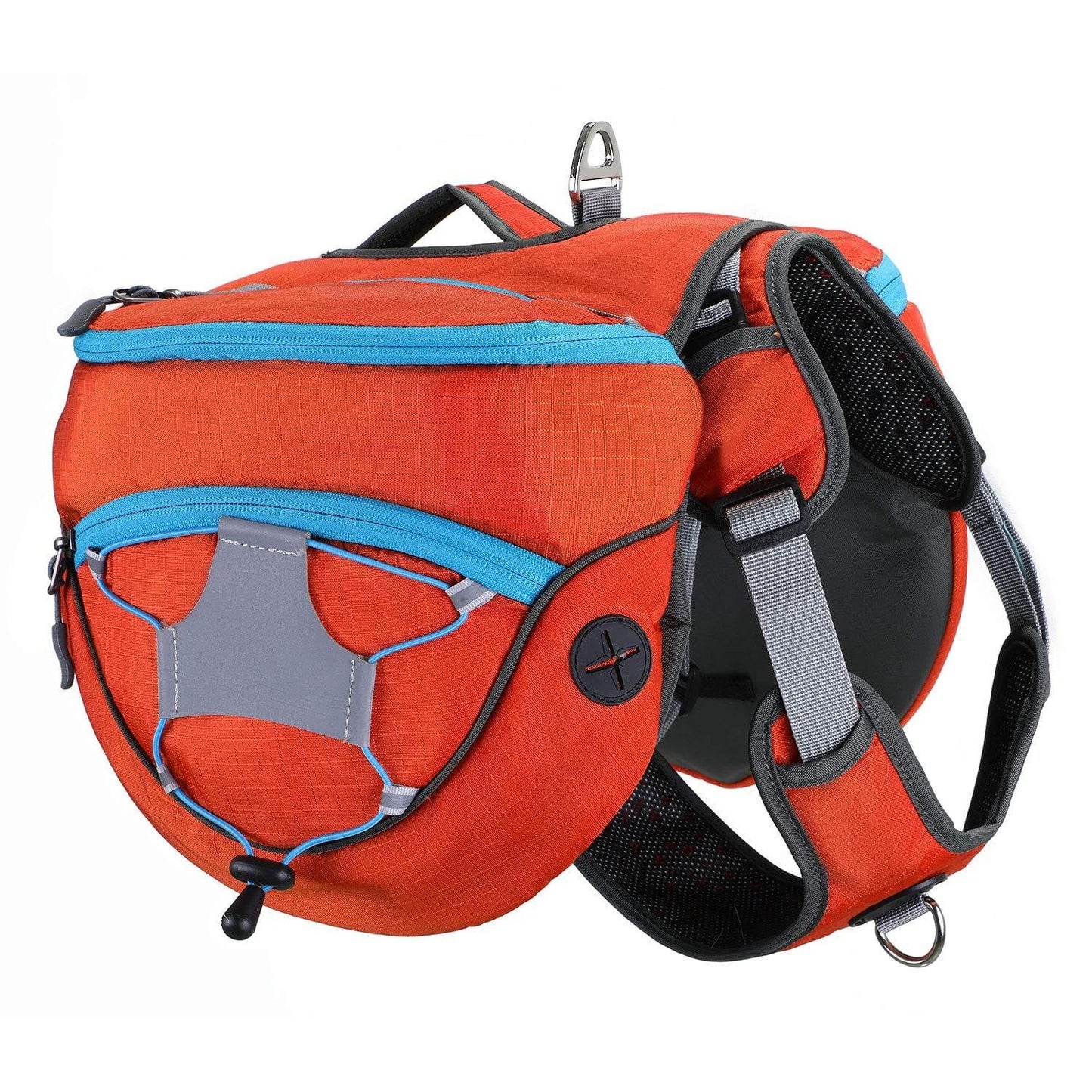 Sac À Dos De Transport Sacoche De Randonnée Pour Chien Réglable Imperméable Respirant Avec Pochettes Amovibles Harnais Gilet Sac De Selle À Voyage Marche Formation Camping Entraînement - One PETS-TOP