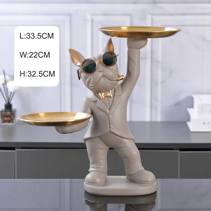 Sculpture Bulldog Français: Un Charme Unique Pour Votre Déco - One PETS-TOP
