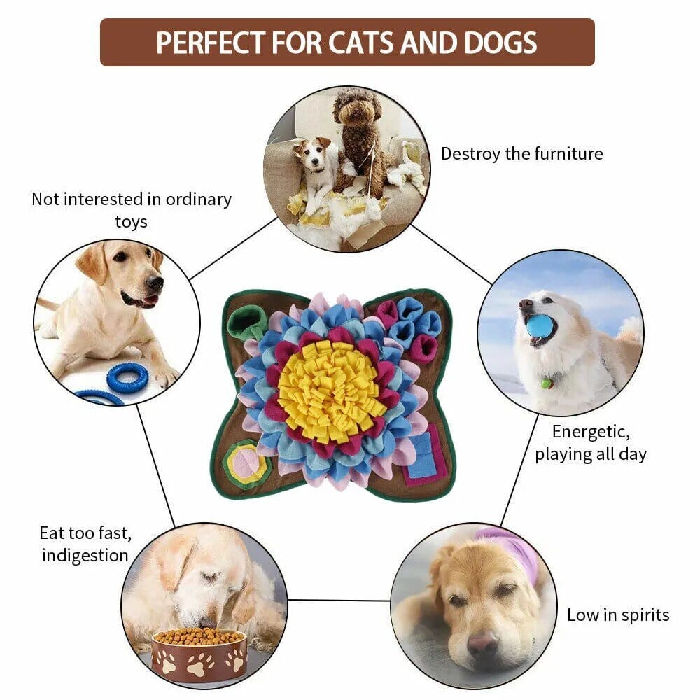 Snufflemat Pro: Tapis De Jeu & Alimentation 🐶 - One PETS-TOP