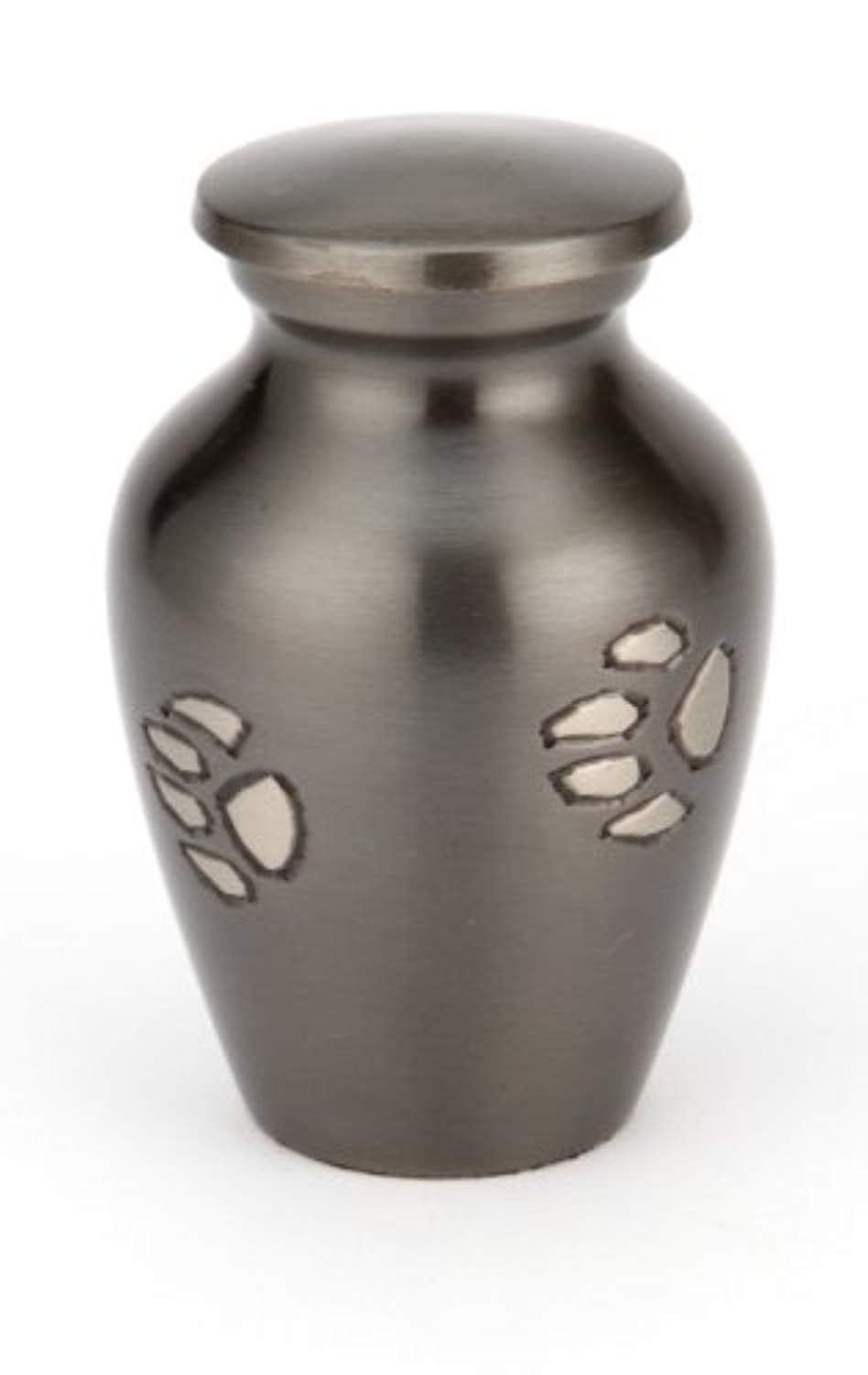 Urne Funéraire En Étain Pour Animal De Compagnie 7,5 Cm (Noir) - One PETS-TOP