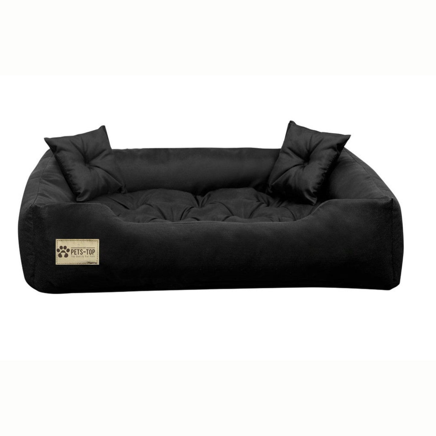 Panier Airflex Imperméable Confort Ergonomique, Respirant Noir / Intérieures 40x30 cm // Extérieures 55x45 cm One PETS-TOP