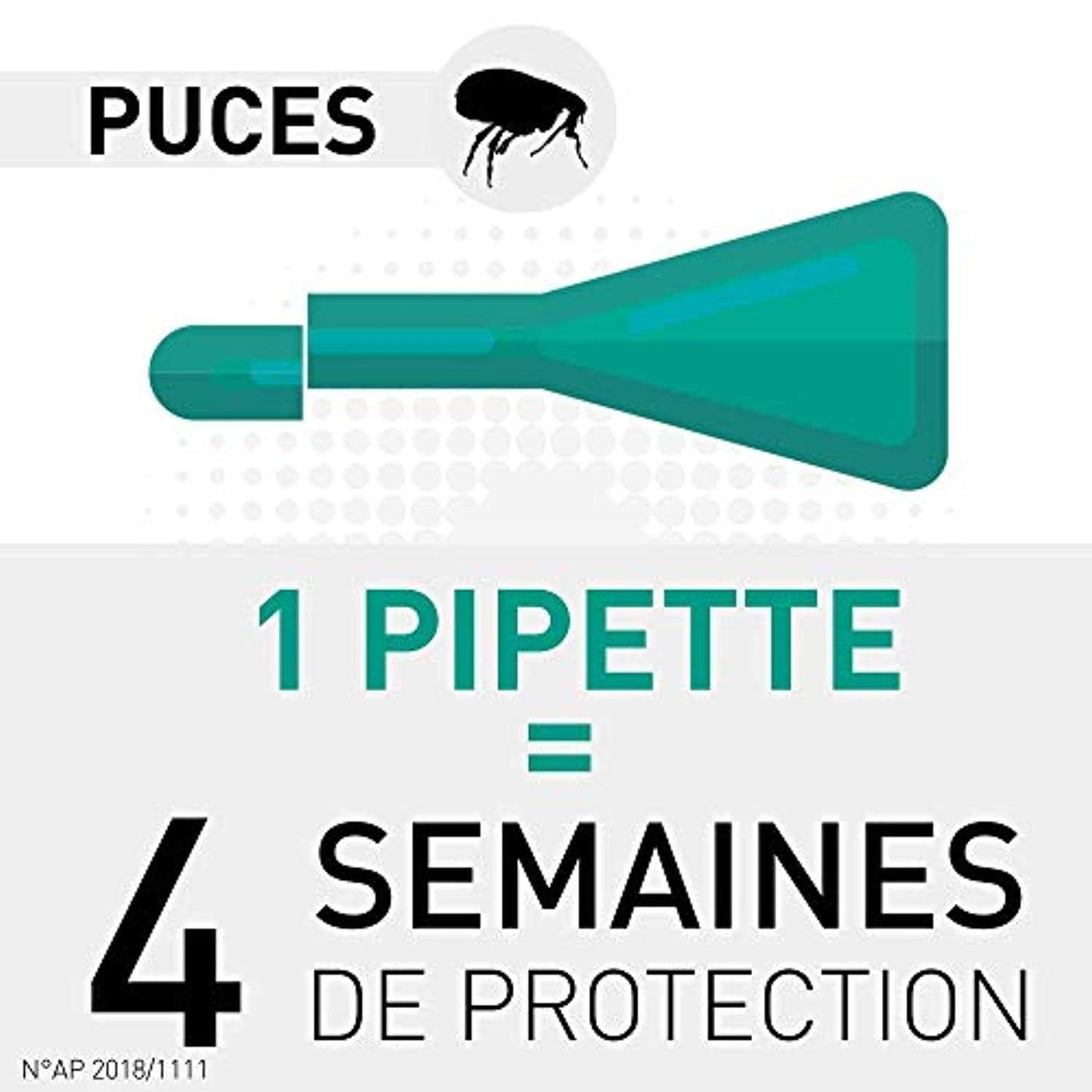 Spot-On Chat - Anti-Puces Et Anti-Tiques Pour Chat - 6 Pipettes 1 pipette One PETS-TOP