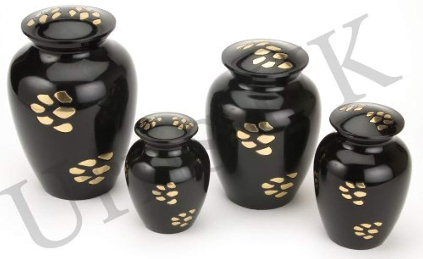 Urne Funéraire Pour Animal De Compagnie 20,3 Cm (Noir) One PETS-TOP