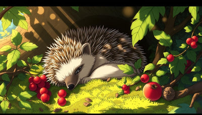 hérisson dans son habitat naturel