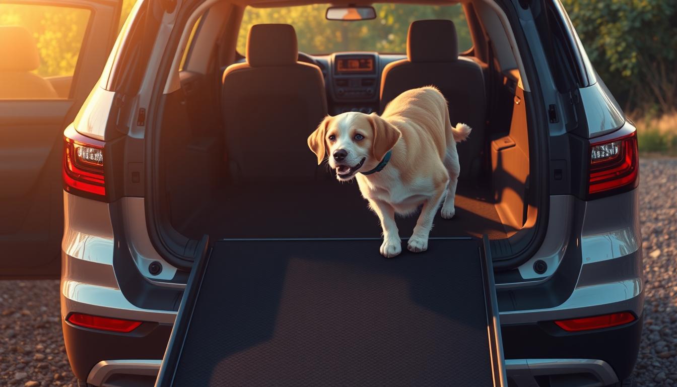 rampe pour chiens voiture