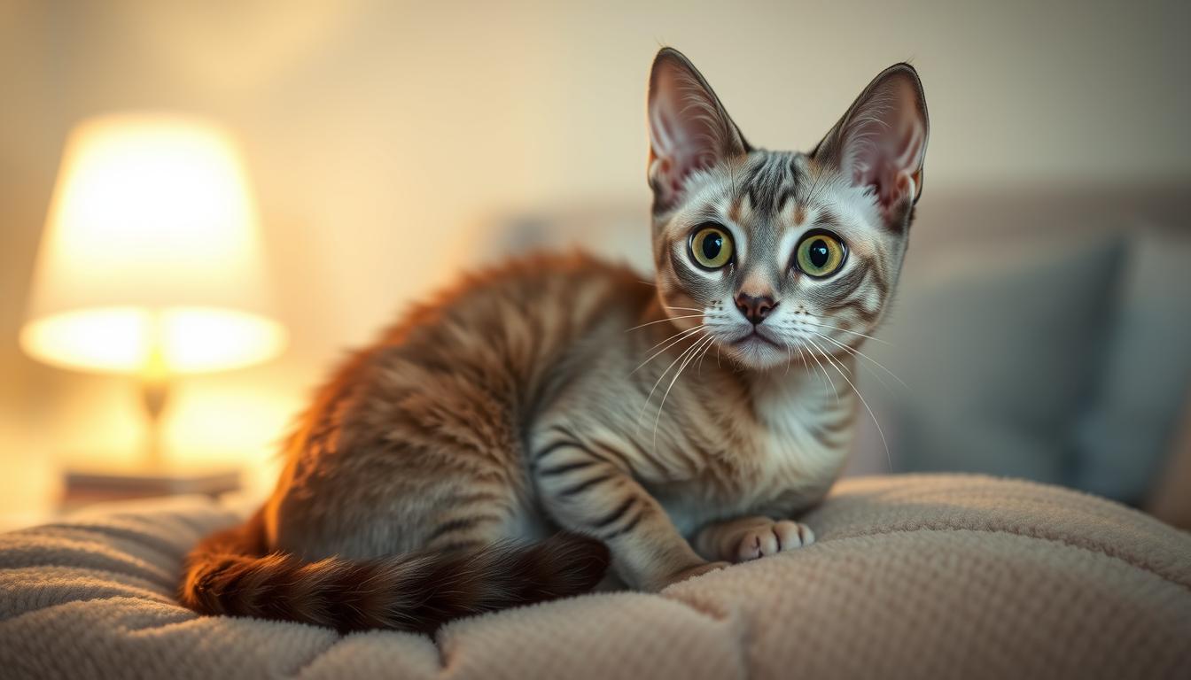 chat Devon Rex hypoallergénique